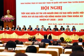 Quang cảnh Hội nghị. (Ảnh: Quang Cường/TTXVN)
