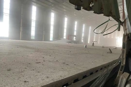 Hiện trường nơi xảy ra vụ tai nạn. (Ảnh: TTXVN phát)