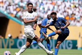 Real Madrid chia điểm trong ngày ra quân FIFA Club World Cup 2025. (Nguồn: Getty Images)