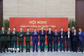 Tổng Bí thư Tô Lâm và các đại biểu. (Ảnh: Thống Nhất/TTXVN)