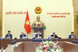 Chủ tịch Quốc hội Trần Thanh Mẫn phát biểu. (Ảnh: Doãn Tấn/TTXVN)