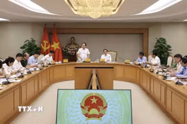 Phó Thủ tướng Lê Tiến Châu phát biểu. (Ảnh: Lâm Khánh/TTXVN)