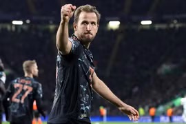 Harry ghi bàn giúp Bayern Munich giành chiến thắng. (Nguồn: UEFA)