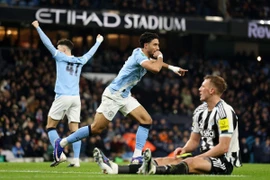 Man City giành quyền vào chung kết Cúp Liên đoàn Anh.