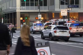 Hiện trường nơi xảy ra vụ nổ súng. (Nguồn: CNN)