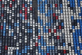 Nhật Bản đã nhập khẩu 111.513 xe do các nhà sản xuất ôtô Nhật Bản sản xuất từ nước ngoài vào năm 2025. (Ảnh: Kyodo/TTXVN)