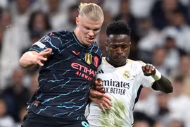 Manchester City sẽ phải đại chiến Real Madrid ở vòng play-off Champions League mùa này. (Nguồn: UEFA)