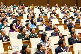 Kỳ họp thứ 9, Quốc hội khóa XV sẽ khai mạc vào ngày mai - 5/5/2025. (Ảnh: TTXVN)