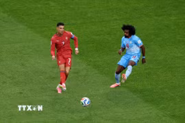 Ronaldo đang chịu áp lực lớn sau trận ra quân thất vọng. (Ảnh: AFP/TTXVN)