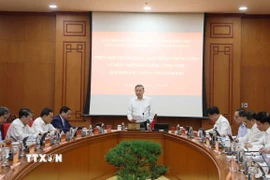 Tổng Bí thư Tô Lâm phát biểu. (Ảnh: Thống Nhất/TTXVN)