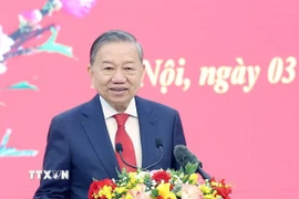 Tổng Bí thư Tô Lâm gặp mặt, chúc Tết Văn phòng Trung ương Đảng