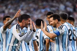 Messi và đồng đội sẽ vượt qua Cape Verde để tiếp hành trình? (Ảnh: AFP/TTXVN)