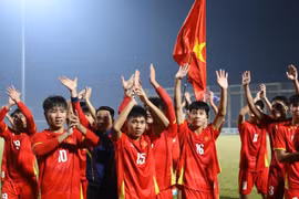U17 Việt Nam giành quyền tham dự vòng chung kết U17 châu Á 2026. (Nguồn: VFF)