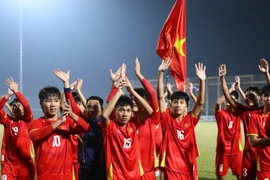 U17 Việt Nam giành quyền tham dự vòng chung kết U17 châu Á 2026. (Nguồn: VFF)