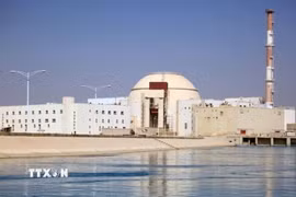 Nhà máy điện hạt nhân Bushehr của Iran. (Ảnh: IRNA/TTXVN)