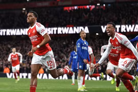 Arsenal giành chiến thắng trước Chelsea. (Nguồn: Getty Images)