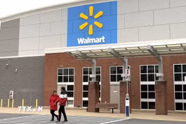 Một trung tâm mua sắm của Walmart ở bang Virginia (Mỹ). (Ảnh: Ngọc Quang/TTXVN)