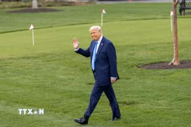 Tổng thống Mỹ Donald Trump. (Ảnh: THX/TTXVN)