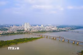 Vùng Đồng bằng sông Hồng cần tiên phong trong phát triển nhanh và bền vững. (Ảnh: TTXVN phát)