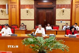 Chủ tịch Quốc hội Trần Thanh Mẫn phát biểu. (Ảnh: Doãn Tấn/TTXVN)