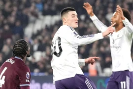 Sesko tỏa sáng giúp M.U thoát thua. (Nguồn: skysports)