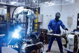 Bộ tiêu chí đánh giá kết quả công nghiệp hóa, hiện đại hóa cấp quốc gia, cấp ngành và địa phương. (Ảnh minh họa: Trần Việt/TTXVN)