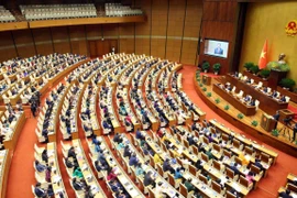 Quang cảnh kỳ họp Quốc hội. (Ảnh: Phạm Kiên/TTXVN)