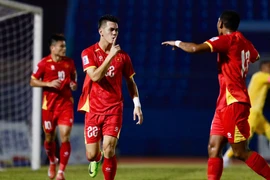 Tuyển Việt Nam hướng đến chiến thắng thứ 2 liên tiếp trước Nepal. (Nguồn: VFF)