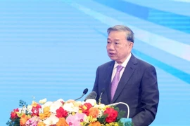 Tổng Bí thư Tô Lâm phát biểu chỉ đạo. (Ảnh: Thống Nhất/TTXVN)