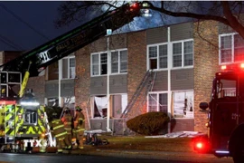 Hiện trường vụ nổ nghiêm trọng xảy ra tại viện dưỡng lão ở Mỹ