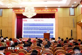 Quang cảnh hội nghị. (Ảnh: Phương Hoa/TTXVN)