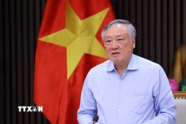 Phó Thủ tướng Thường trực Nguyễn Hòa Bình phát biểu kết luận. (Ảnh: Văn Điệp/TTXVN)