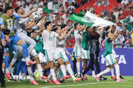 Đội tuyển Algeria hướng đến kỷ lục. (Ảnh: THX/TTXVN phát)