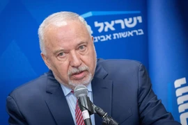 Cựu Bộ trưởng Quốc phòng Israel Avigdor Liberman. (Nguồn: Times of Israel)