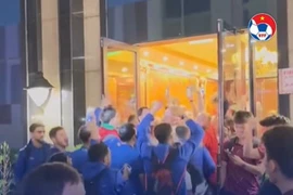 Khoảnh khắc U23 Jordan nhảy múa, ăn mừng với U23 Việt Nam