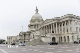 Tòa nhà Quốc hội Mỹ tại Washington D.C. (Ảnh: THX/TTXVN)