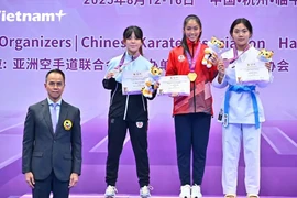 Karate Việt Nam giành 1 HCV, 2 HCB tại Giải vô địch trẻ châu Á mở rộng 2025
