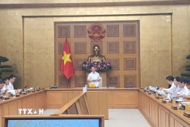Quang cảnh cuộc họp. (Ảnh: Chu Thanh Vân/TTXVN)