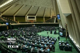 Toàn cảnh một phiên họp Quốc hội Iran tại Tehran. (Ảnh: IRNA/TTXVN)
