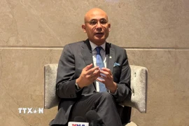 Thứ trưởng Ngoại giao Indonesia, Armanatha Kristiawan Nasir. (Ảnh: Đào Trang/TTXVN)