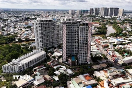 Bất động sản khu Nam Thành phố Hồ Chí Minh. (Ảnh: Hồng Đạt/TTXVN)