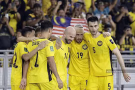 Tuyển Malaysia bị xử thua 0-3 trước tuyển Việt Nam.