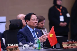 Thủ tướng Phạm Minh Chính tham dự Hội nghị Cấp cao ASEAN-Hàn Quốc lần thứ 26 diễn ra tại Kuala Lumpur, Malaysia. (Ảnh: Dương Giang/TTXVN)