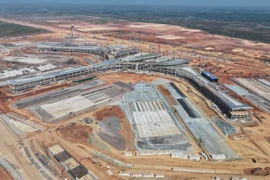 Nhà ga hành khách sân bay Long Thành. (Ảnh: Công Phong/TTXVN)