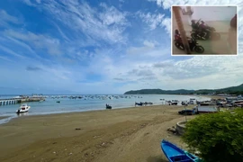 Khu vực xảy ra vụ xả súng. (Nguồn: Getty Images)