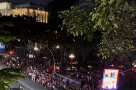 Toàn cảnh dàn khí tài tham gia lễ diễu binh, diễu hành A80