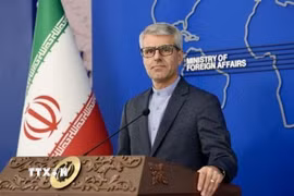 Người phát ngôn Bộ ngoại giao Iran Esmaeil Baghaei. (Ảnh: IRNA/TTXVN)