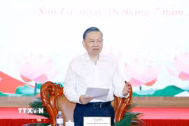 Tổng Bí thư, Chủ tịch nước Tô Lâm phát biểu chỉ đạo. (Ảnh: Thống Nhất/TTXVN)