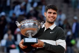Alcaraz vô địch Roland Garros 2025. (Nguồn: beinsports)
