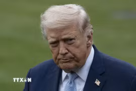 Tổng thống Mỹ Donald Trump. (Ảnh: Anadolu Agency/TTXVN)
